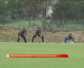 Skuad kriket bawah 19 tahun sedia beraksi