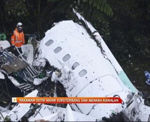 Rakaman detik akhir juruterbang dan menara kawalan