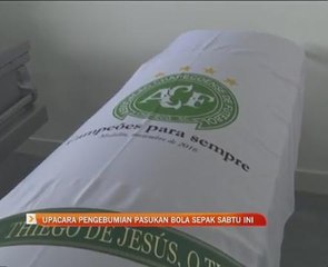 Upacara pengebumian pasukan bola sepak Sabtu ini