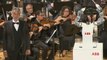 Humanoid robot YuMi conducts the Italian tenor Andrea Bocelli