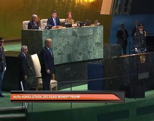 Duta Korea Utara, delegasi boikot Trump