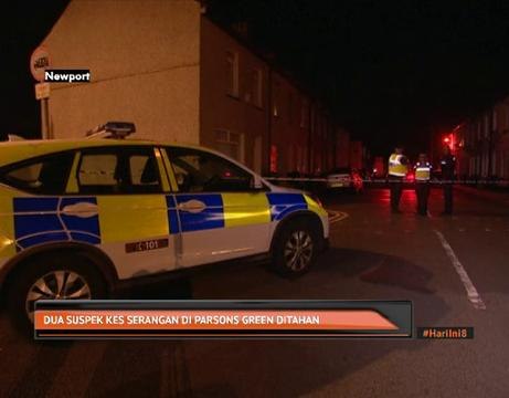 Dua suspek kes serangan di Parsons Green ditahan