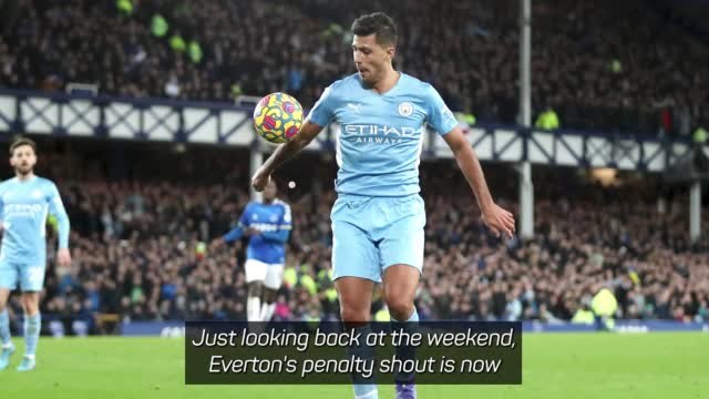 Guardiola admits Rodri handball should've been a penalty