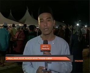 11 mangsa kebakaran tahfiz disemadikan di Tanah Perkuburan Raudhatul Sakinah