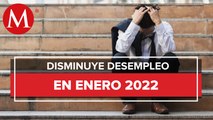 Desempleo e informalidad disminuyeron en enero de 2022