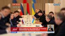 Mga opisyal ng Ukraine at Russia, nagharap sa peace talks | UB