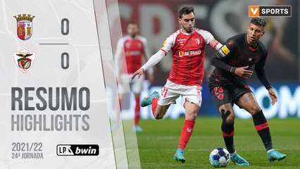 Highlights: SC Braga 0-0 Santa Clara (Liga 21/22 #24)