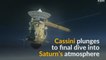 Cassini spacecraft dives into Saturn to end 13-year mission