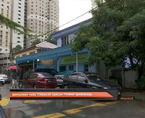 Bangunan Pusat Tahfiz Darul Quran Ittifaqiyah yang terbakar adalah tempat sementara