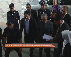 Tun Dr Mahathir disepina beri keterangan berhubung kerugian Forex