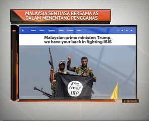 Malaysia sentiasa bersama AS dalam menentang pengganas