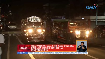 Mga tsuper, wala na raw kinikita dahil sa sunod-sunod na oil price hike | UB
