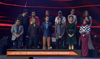 12 bintang layak meneruskan perjuangan di AF Megastar