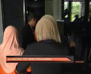 Dua pensyarah UTEM dibebas dengan jaminan