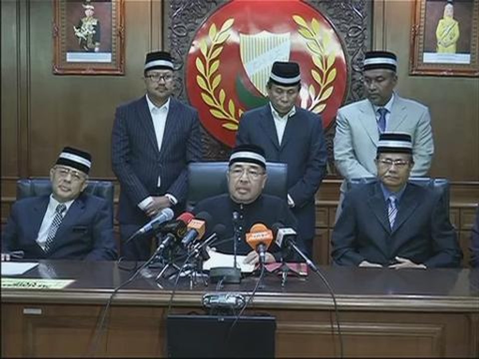 Sidang media khas kemangkatan Sultan Kedah