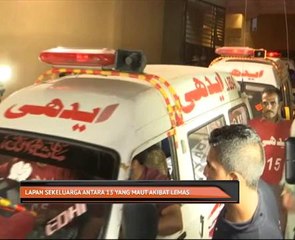 Lapan sekeluarga antara 13 yang maut akibat lemas