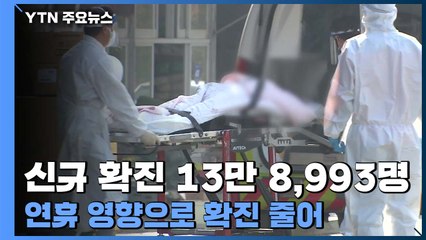 징검다리 연휴 신규확진 13만 명대...사망 112명·위중증 727명 / YTN