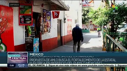 AMLO propone fortalecer la empresa estatal eléctrica en beneficio del pueblo mexicano