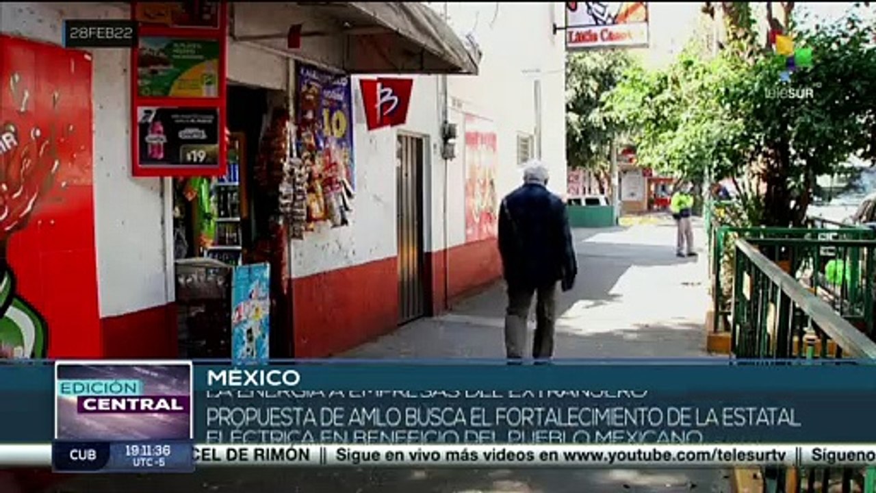 AMLO propone fortalecer la empresa estatal eléctrica en beneficio del pueblo mexicano