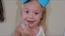 PULLING EVERLEIGH'S FIRST TOOTH OUT! (CUTEST REACTION EVER)