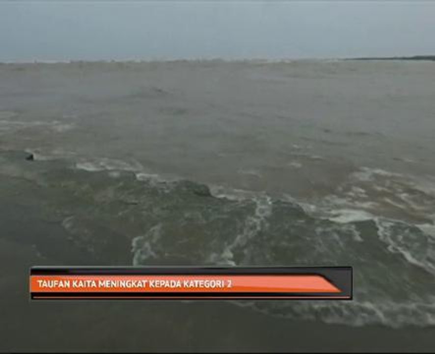 Taufan Katia meningkat kepada kategori 2