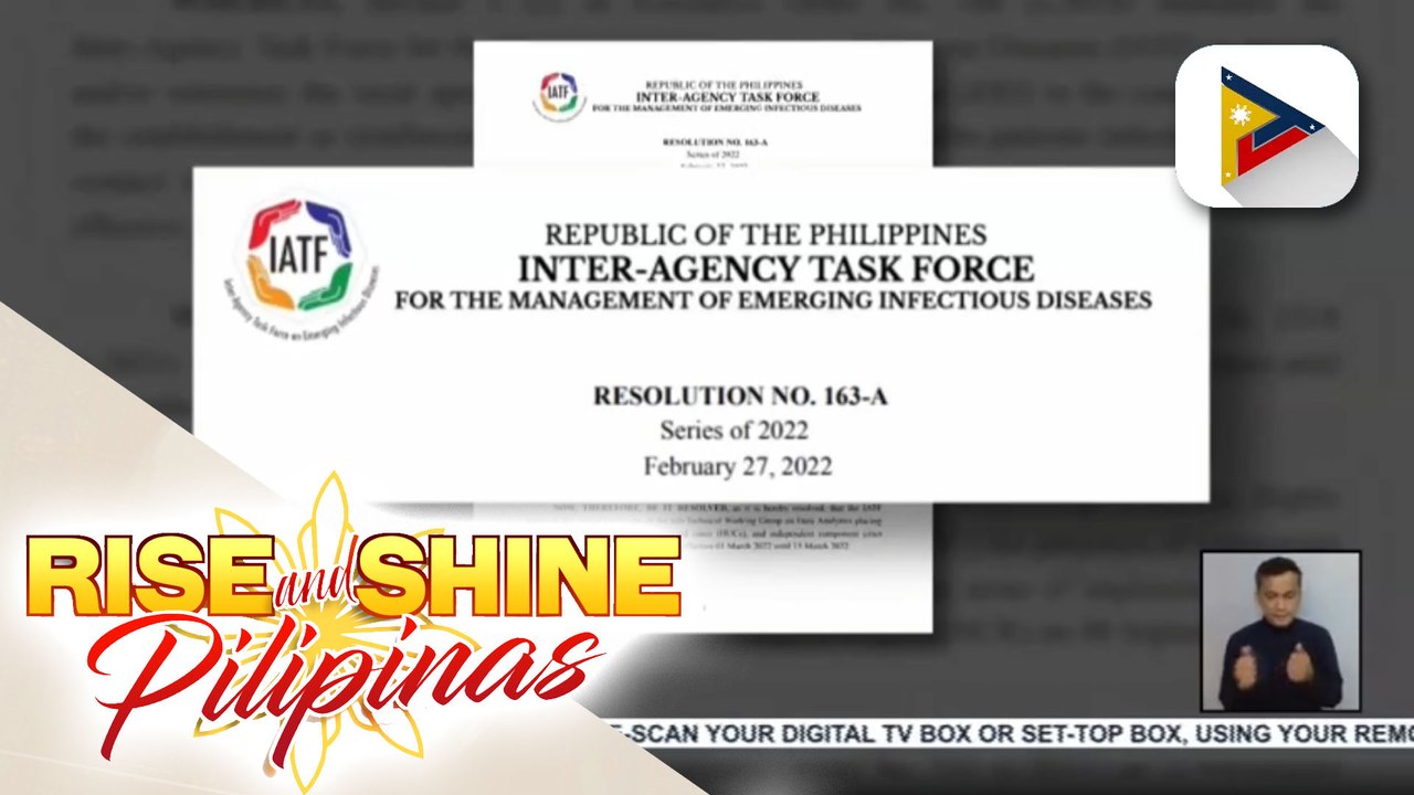 IATF, naglabas ng updated guidelines sa ilalim ng Alert Level 1; MMDA, pinag-aaralan na ibalik ang number coding sa umaga