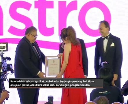 Astro rangkul anugerah khas kepercayaan PWC