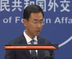 China bidas amaran Trump