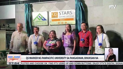 QS marker ng Panpacific University sa Pangasinan, binuksan na