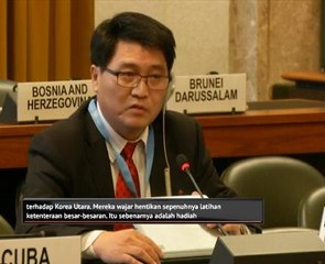 Wakil Korea Utara dan Korea Selatan bertikam lidah