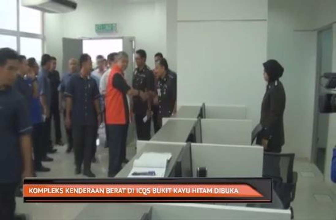 Kompleks kenderaan berat di ICQS Bukit Kayu Hitam dibuka