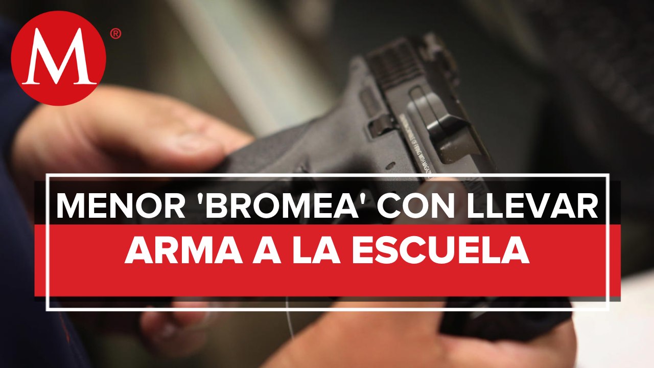 Autoridades se movilizan a una escuela en Apodaca tras amenaza de arma de fuego