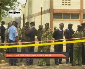 Tujuh pelajar maut kebakaran asrama di Nairobi