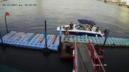 เปิดภาพวงจรปิดล่าสุด คดี"แตงโม นิดา" แวะเติมน้ำมันร้านเจ็ทสกี