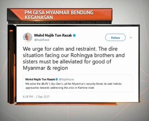 PM gesa Myanmar bendung keganasan