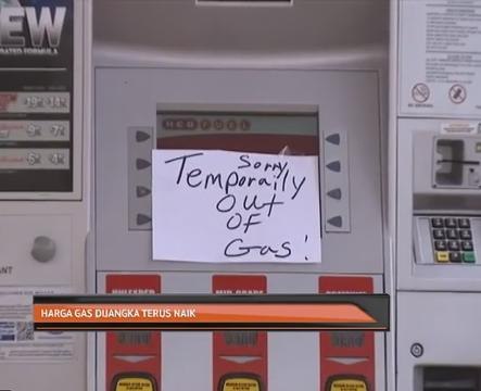 Harga gas dijangka terus naik