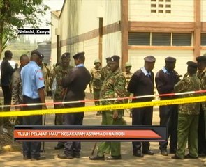 Tujuh pelajar maut kebakaran asrama di Nairobi