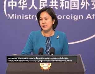 China: Henti provokasi, kembali ke meja rundingan