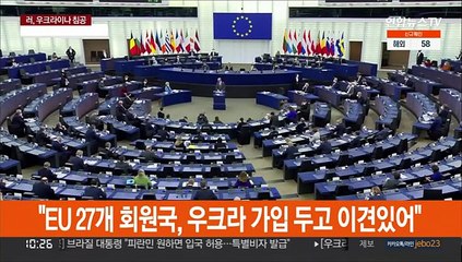 "EU 27개 회원국, 우크라 가입 두고 이견있어"