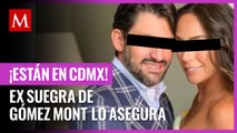 Ex suegra de Inés Gómez Mont asegura que la conductora y su esposo están en CdMx