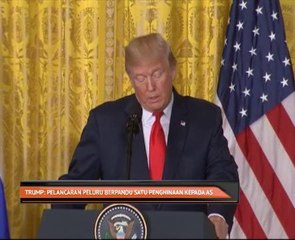 Trump: Pelancaran peluru berpandu satu penghinaan kepada AS