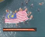 OKU sertai misi kibar Jalur Gemilang di dasar laut