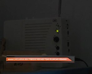 Amaran dikeluarkan arah penduduk Hokkaido tidak keluar dari kediaman