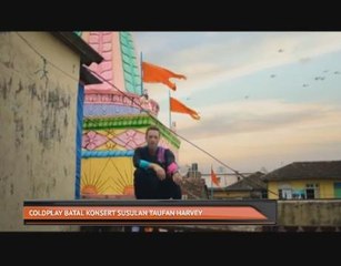 Coldplay batal konsert susulan Taufan Harvey