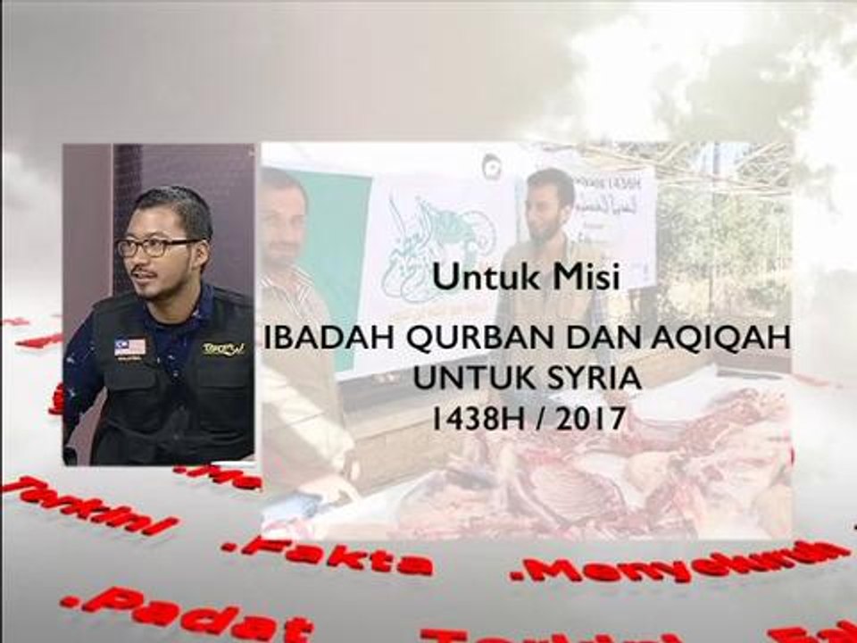 Analisis Awani Misi Kemanusiaan Ibadah Qurban Aqiqah Video Dailymotion