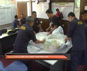 Tujuh ditahan bersama wang tunai RM4 juta