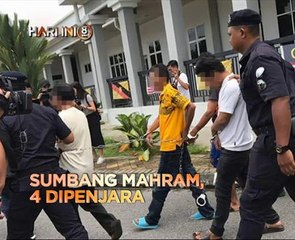 Fokus Hari Ini 8 malam: Sumbang mahram, 4 dipenjara