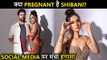 WHAT !! Shibani Dandekar Flaunting Baby BUMP? Netizens React