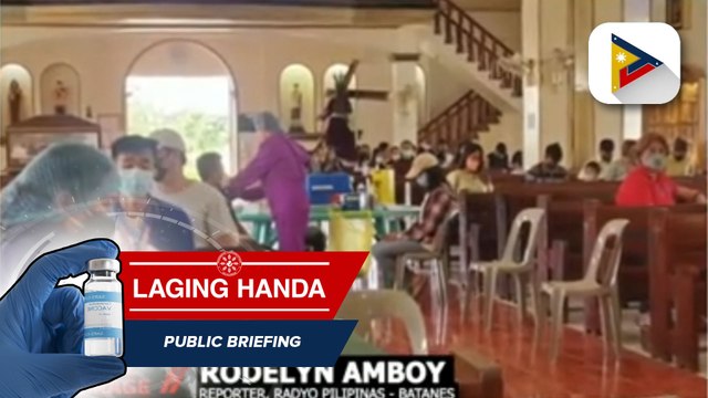 Pamamahagi ng booster shot sa bayan ng Basco, Batanes, nagpapatuloy