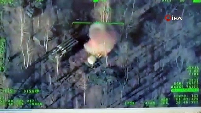 Ukrayna, Bayraktar TB2 ile Rus hava savunma sistemlerini vurdu! İşte o anlar